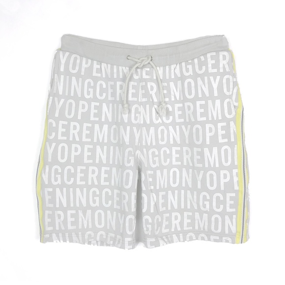 OPENING CEREMONY Men's Logo-Print Sweat Shorts - Picture 1 of 7